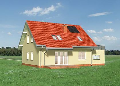 Фасад дома CBC-2585-95 Фасад дома CBC-2585-95