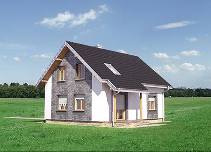 Фасад дома AII-4275-41 Фасад дома AII-4275-41