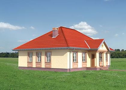 Фасад дома CHG-4244-25 Фасад дома CHG-4244-25
